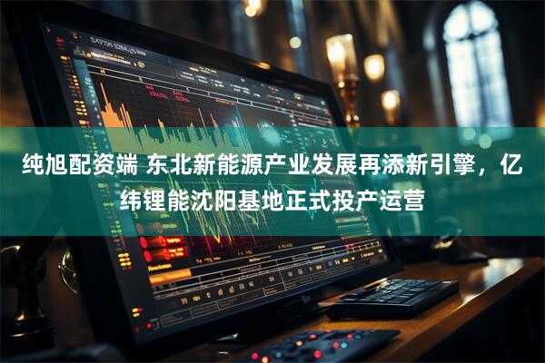 纯旭配资端 东北新能源产业发展再添新引擎，亿纬锂能沈阳基地正式投产运营