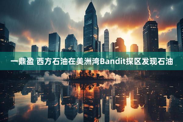 一鼎盈 西方石油在美洲湾Bandit探区发现石油